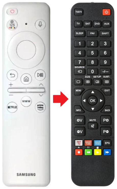 BN59-01440A SAMSUNG afstandsbediening - productfoto