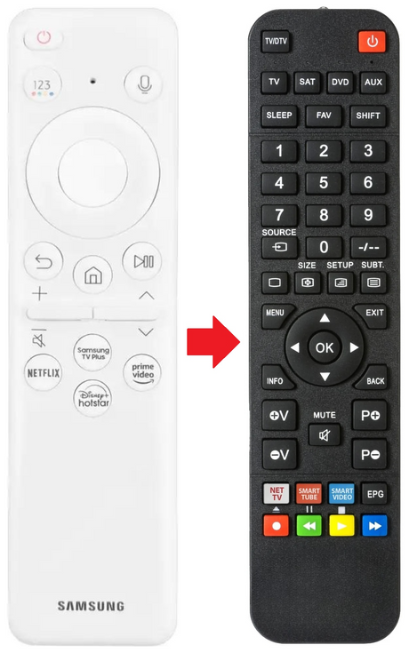 BN59-01456G SAMSUNG afstandsbediening - productfoto