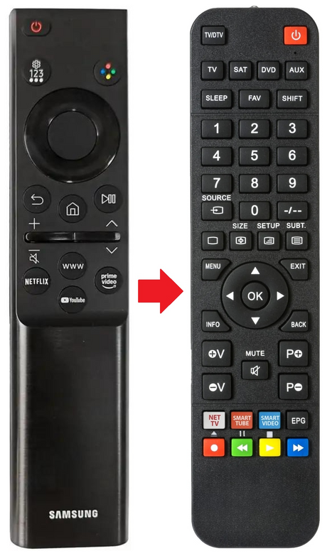 BN59-01484B SAMSUNG afstandsbediening - productfoto