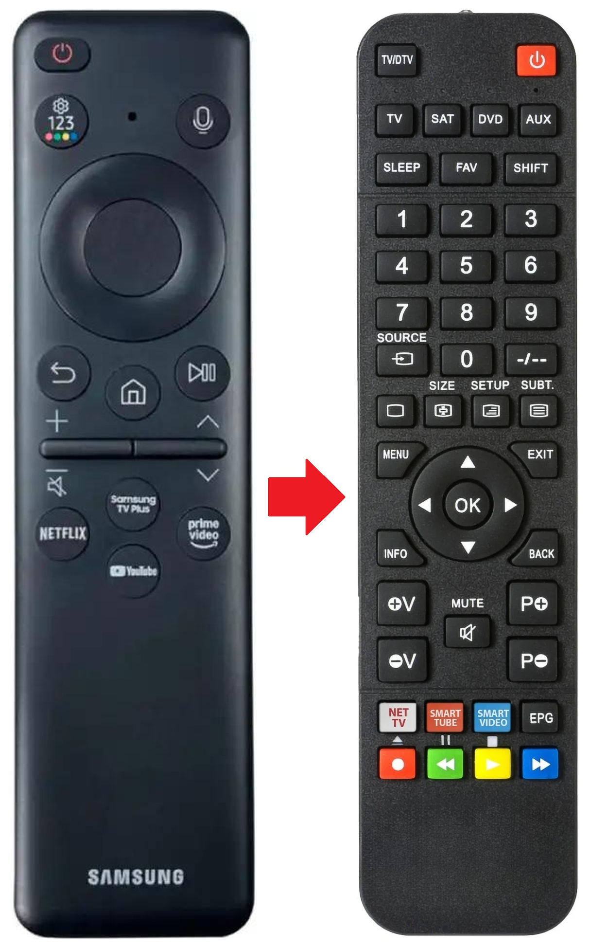 BN59-01500M SAMSUNG afstandsbediening - productfoto