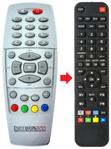 BOX300S INETBOX afstandsbediening - productfoto