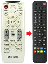 BP59-00135A SAMSUNG afstandsbediening - productfoto