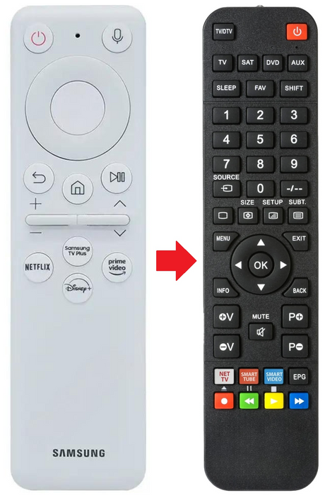 BP59-00149B SAMSUNG afstandsbediening - productfoto