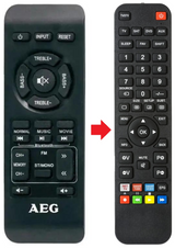 BSS4815 AEG afstandsbediening - productfoto