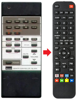 C-1000 SANSUI afstandsbediening - productfoto