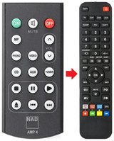 C316BEE NAD afstandsbediening - productfoto