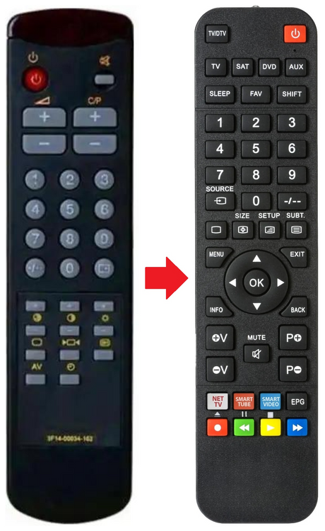 CB5361A SAMSUNG afstandsbediening - productfoto