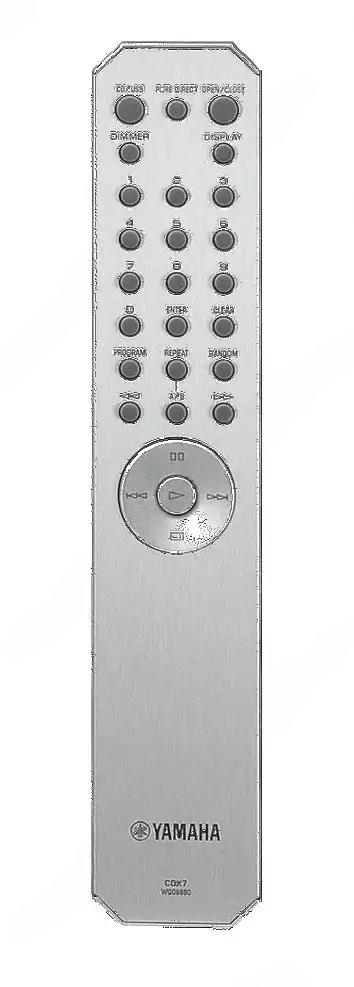 CD-S YAMAHA afstandsbediening