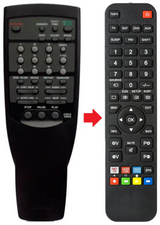 CDC-675 YAMAHA afstandsbediening - productfoto