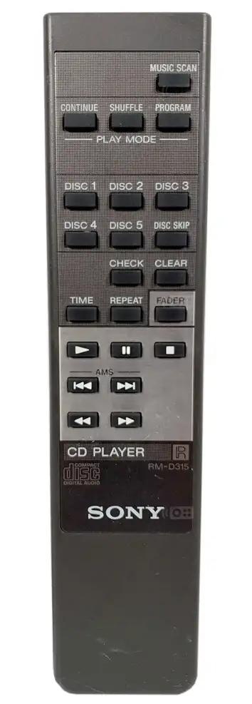 CDP-CE315 SONY afstandsbediening