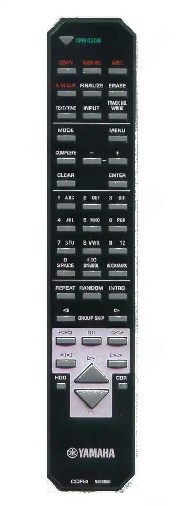 CDR-HD1000 YAMAHA afstandsbediening