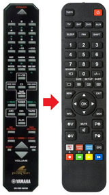 CDX-E400 YAMAHA afstandsbediening - productfoto