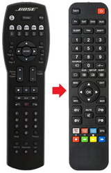 CINEMATE BOSE afstandsbediening - productfoto