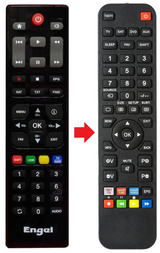 CLEVER-4 VISION afstandsbediening - productfoto