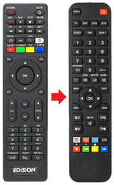 COMBO-SE ROOT afstandsbediening - productfoto