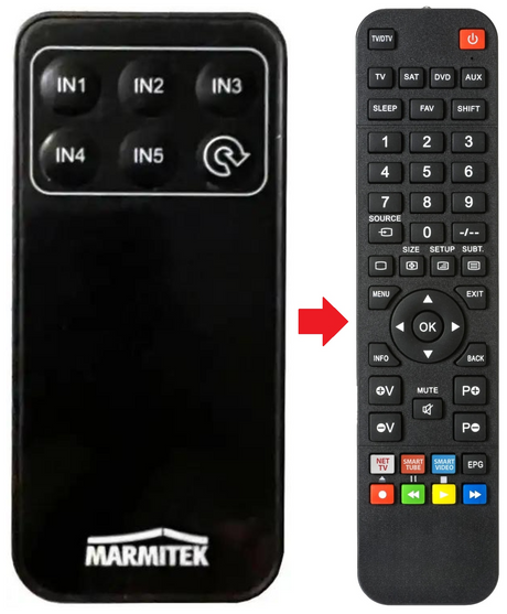 CONNECT-350UHD MARMITEK afstandsbediening - productfoto