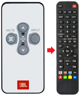 CONTROL-2 JBL afstandsbediening - productfoto