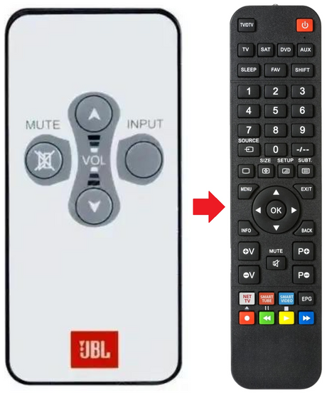 CONTROL-2 JBL afstandsbediening - productfoto