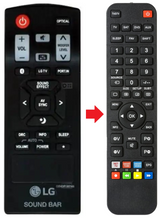 COV30748146 LG afstandsbediening - productfoto