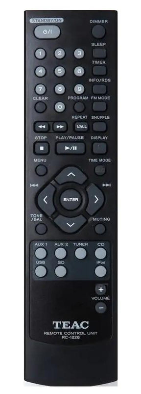 CR-H238I TEAC TEAK afstandsbediening