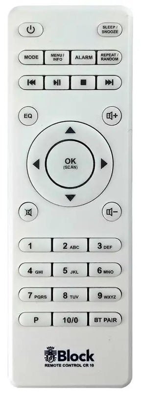 CR10 AUDIOBLOCK afstandsbediening