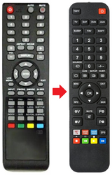 CTV4905 AEG afstandsbediening - productfoto