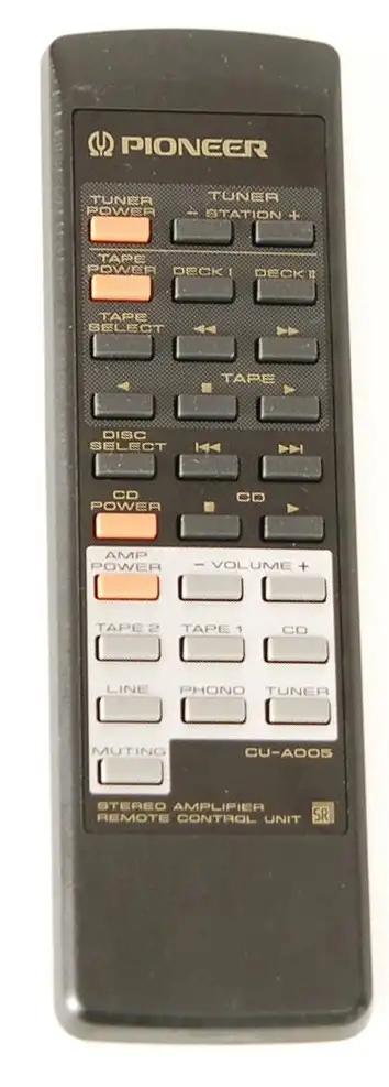 CU-A005 PIONEER afstandsbediening