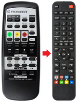 CU-XR025 PIONEER afstandsbediening - productfoto