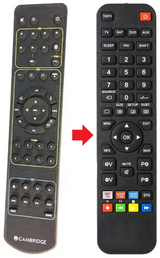 CXC CAMBRIDGE AUDIO afstandsbediening - productfoto