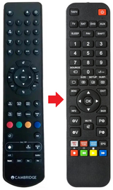 CXUHD CAMBRIDGE AUDIO afstandsbediening - productfoto