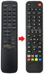 D-322 LUXMAN afstandsbediening productfoto