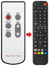 DDA-100 OPTOMA afstandsbediening - productfoto
