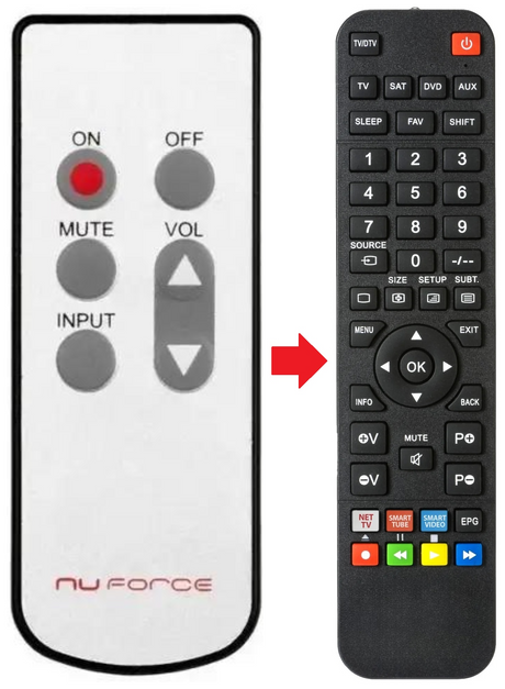 DDA-100 OPTOMA afstandsbediening - productfoto