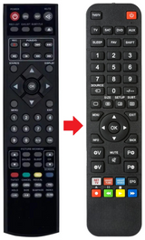 DMLED19XB-H3 DMTECH afstandsbediening - productfoto