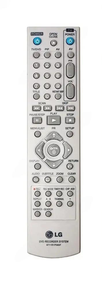 DR7800 LG afstandsbediening