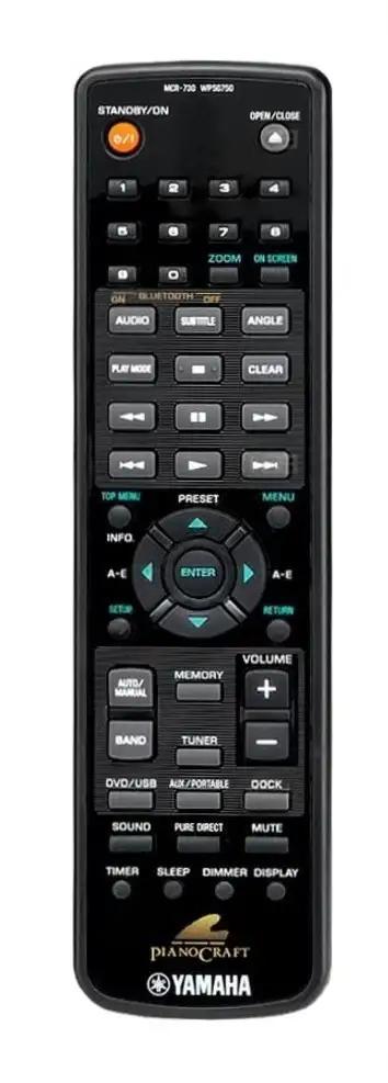 DRX730 YAMAHA afstandsbediening