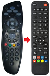 DRX892I-C BSKYB afstandsbediening - productfoto