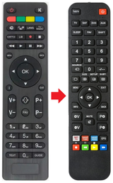 DSF-300HD DIGIHOME afstandsbediening - productfoto