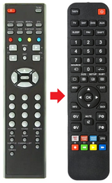 DSL-26T3WCH DAEWOO afstandsbediening - productfoto