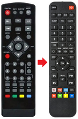 DT4020HD EVOLVE afstandsbediening - productfoto