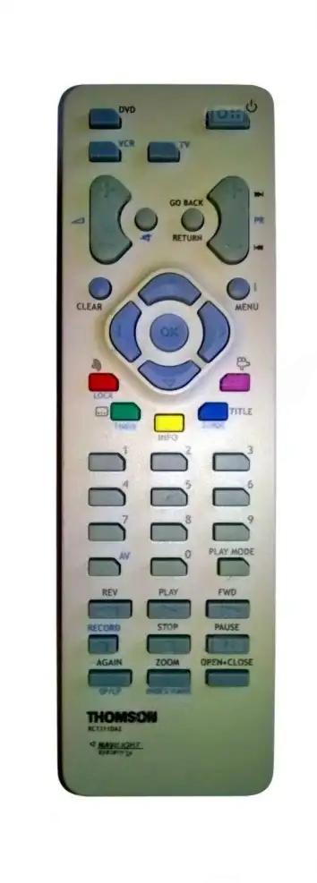 DTH6350F THOMSON afstandsbediening