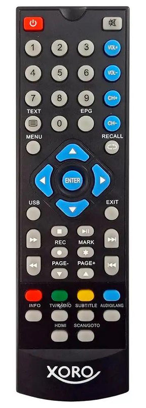 DTV-M5 XORO afstandsbediening