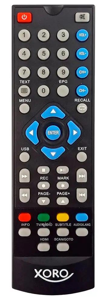 DTV-M5 XORO afstandsbediening