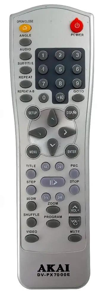DV-PX7000E AKAI afstandsbediening