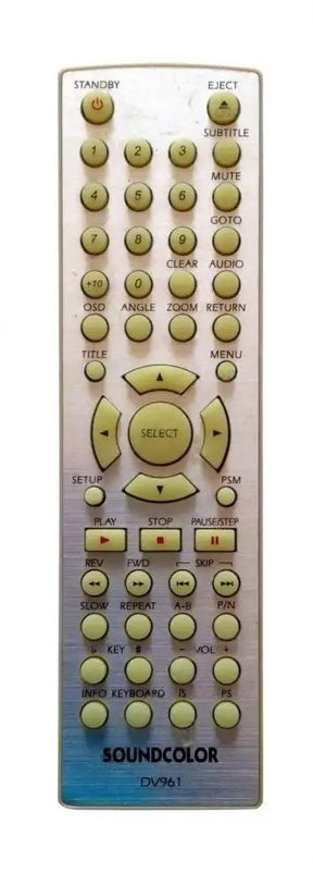DV961 SOUND COLOR afstandsbediening