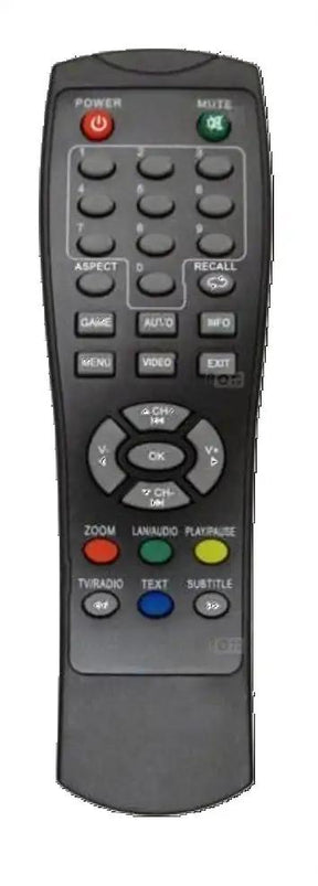 DVB-T2012 MPMAN afstandsbediening