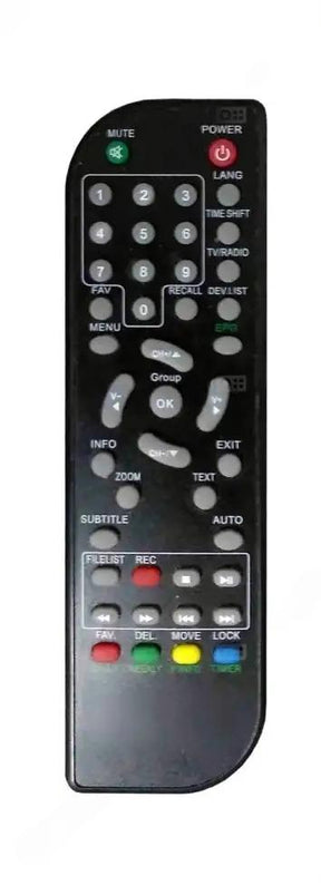 DVB-T2500R MPMAN afstandsbediening