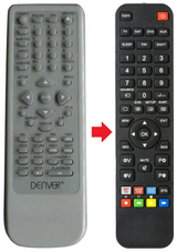 DVD-908 DENVER afstandsbediening - productfoto