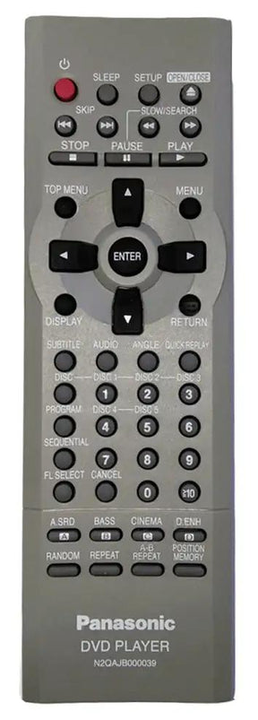 DVD-CV52 PANASONIC afstandsbediening