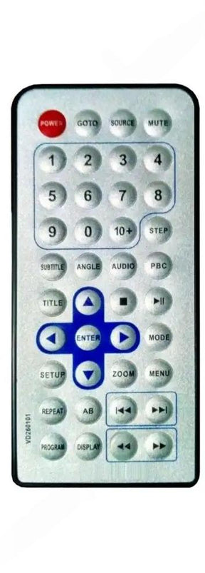 DVD-HDP1 ESSENTIELB afstandsbediening